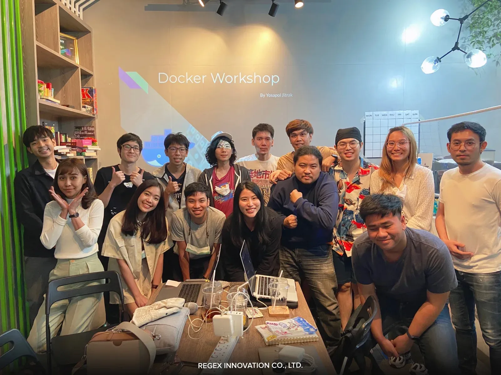 Docker Workshop with RegEx Innovation @Clazy Cafe'