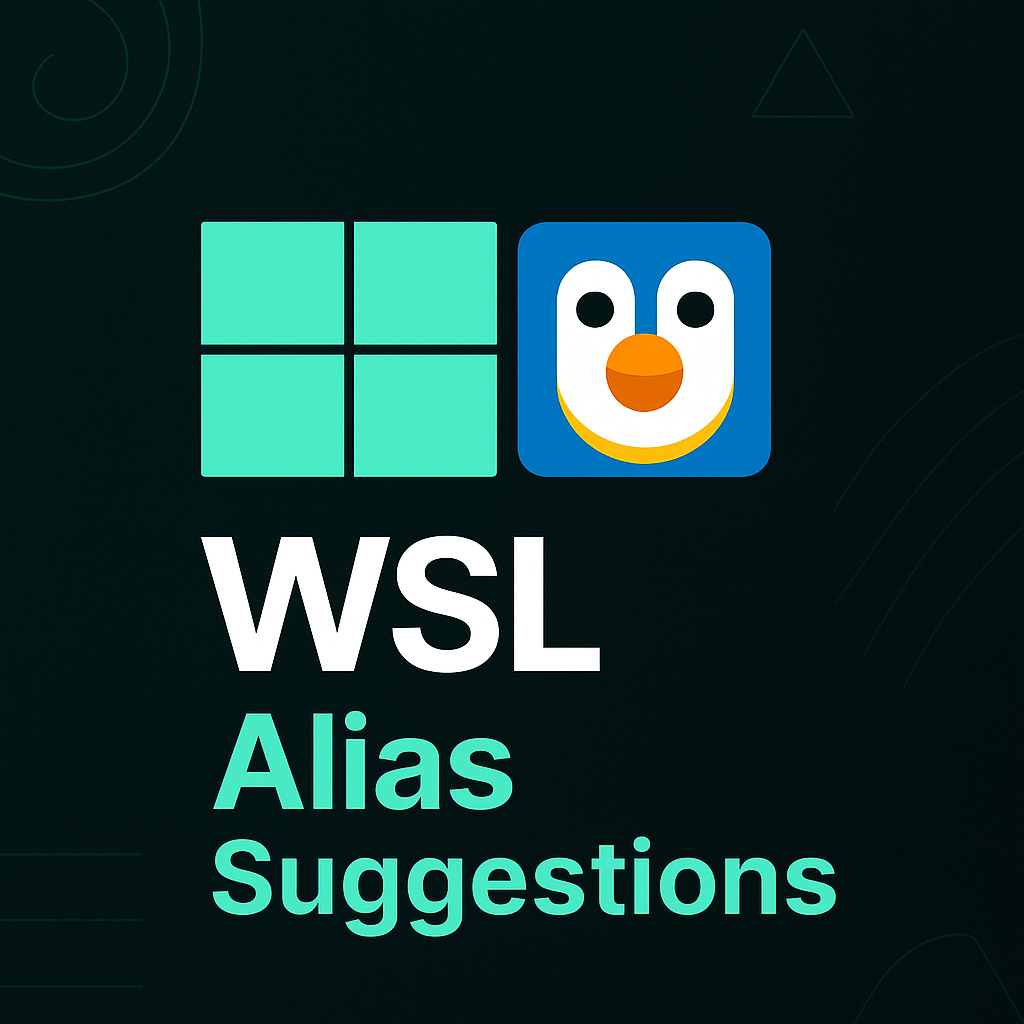 WSL alias suggestion